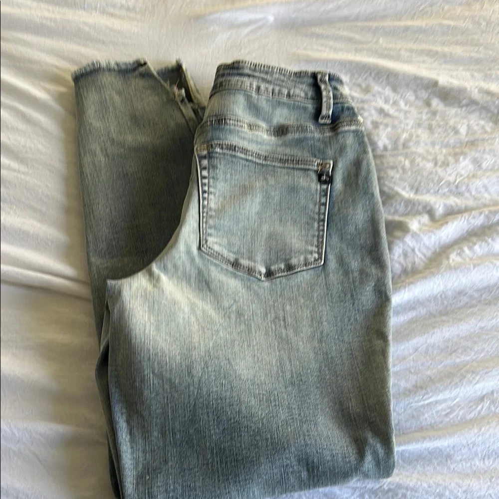 Maurices High Rise Gray Jeans with Soft Denim - Picture 5 of 5